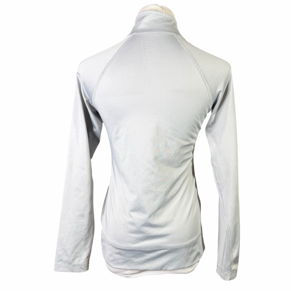 10/$25🦋 Danskin Now Light Gray Semi-Fitted Full Zip Jacket - Size XS - Picture 4 of 13